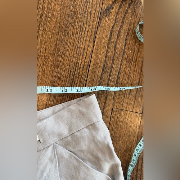 Aritzia Wilfred Allant Pant Cropped Gray Linen Trouser, Size 2 1746 - Picture 10 of 12